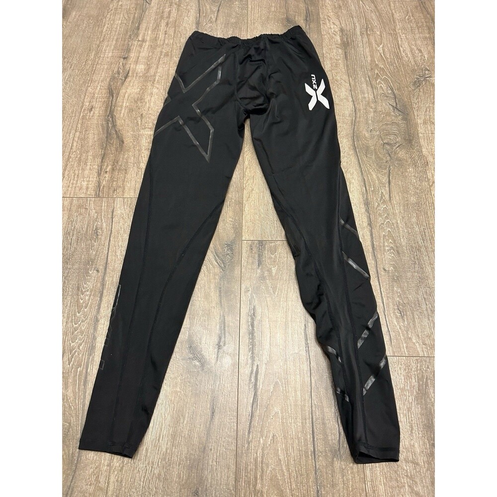 2XU Compression Tights Mens 3XL Black Training Pants 30”
